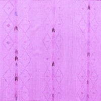 Ахгли Компанија Внатрешен Правоаголник Цврсти Виолетови Модерни Килими, 7' 10'