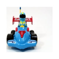 4 Цртан филм РЦ Формула тркачки автомобил далечински управувач играчка за мали деца MC03B