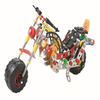 Модел на моторцикли со моторцикли со модел на мотори со мотор, играчки мотор велосипед што треба да се собере. Загатки поставени