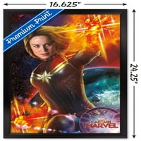 Марвел Филмски Универзум-Капетан Марвел - Енергија Ѕид Постер, 14.725 22.375