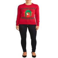 Американски бод за женски гангста гангста грда Божиќен џемпер