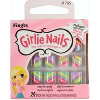 Ping'rsâ® Girlie Nailsâ® Stick-On Nails Pack