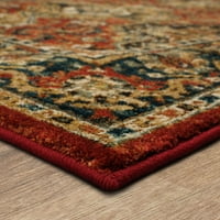 Карастански килими Дахар Гарнет 9 '6 12' 11 Област килим