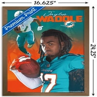 Мајами Долфини - Постер за wallид на wallејлен Вадл, 14.725 22.375