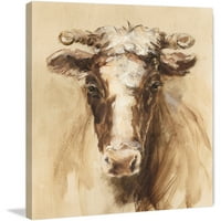 Мармонт Хил Засенчена крава Сликарство печатење на завиткано платно